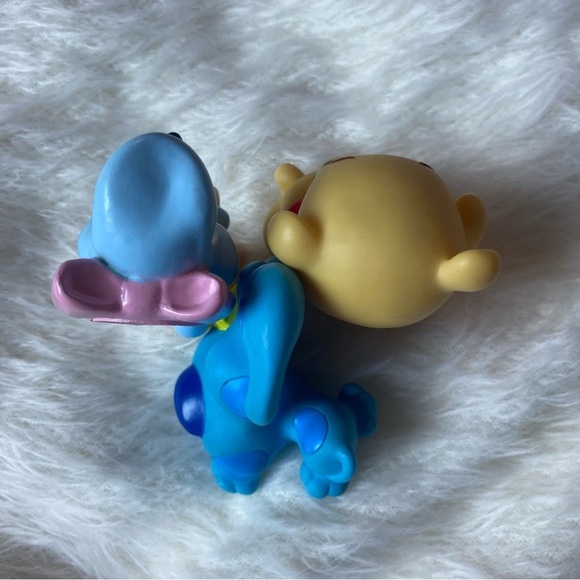 Vintage Baby/Toddler Soft Squishy Toy Lot Pooh Blues Clues Taz Georgette 90s y2k - Picture 5 of 9